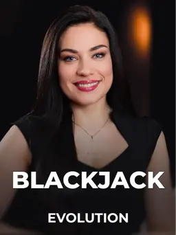 Blackjack live Evolution dealer