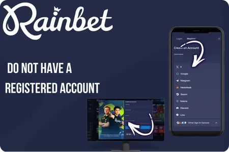 Rainbet Registered Account