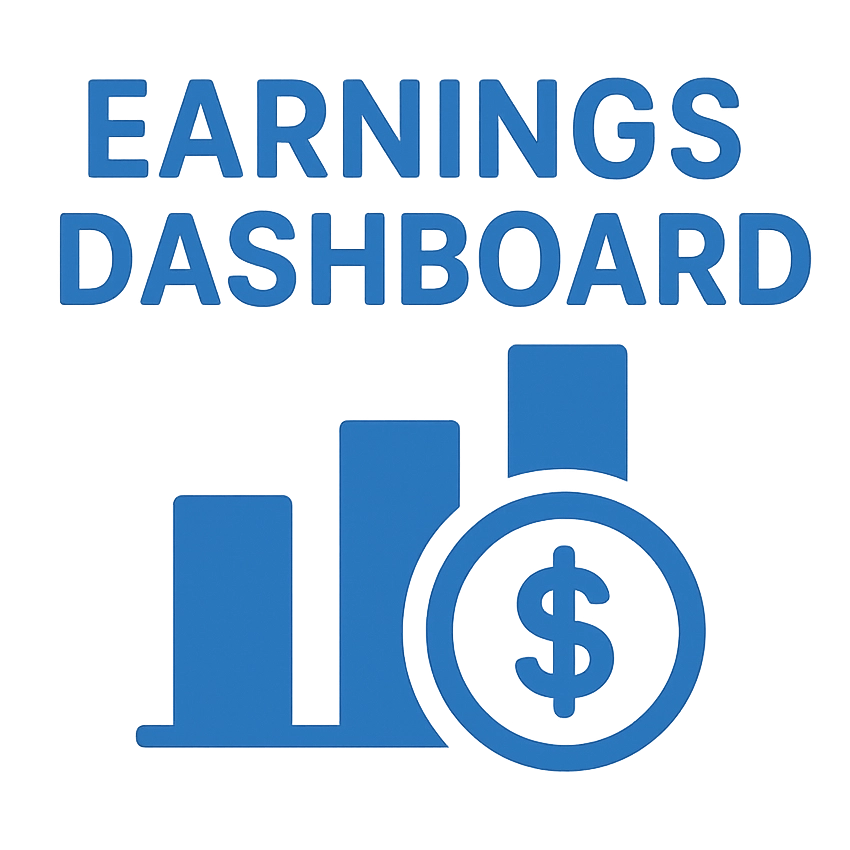 Earnings dashboard