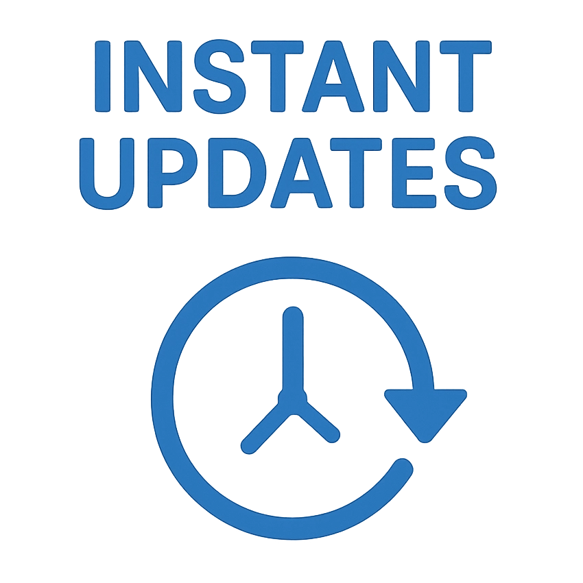 Instant updates
