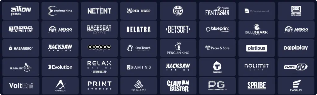 Game Providers at Rainbet Online Casino