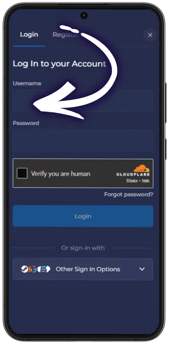 Rainbet Enter your username